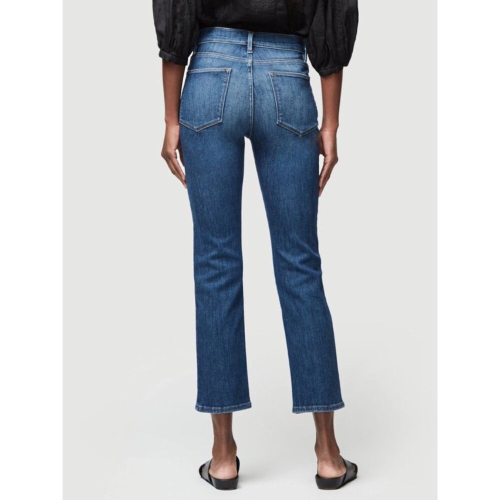 Frame Denim Le High Rise Straight Leg Jeans Casual Preppy Blue Bestia Size 29 - Picture 2 of 12